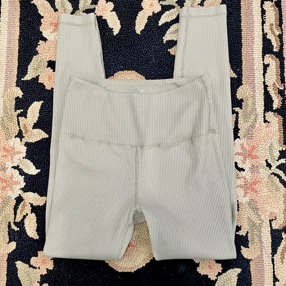 Tan + Lines ribbed high waist leggings - Picture 2 of 5